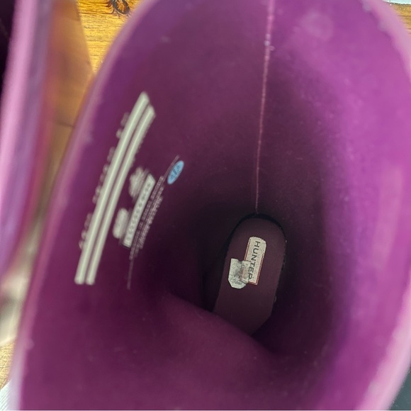 Hunter boots -size 5b 6g eu37 - original kids gloss - Picture 7 of 8